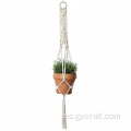 cómo hacer macrame colgantes de plantas colgantes